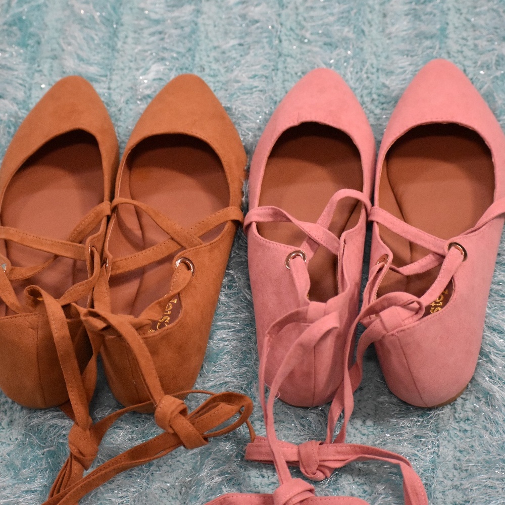 Tan Strappy Flat for Women